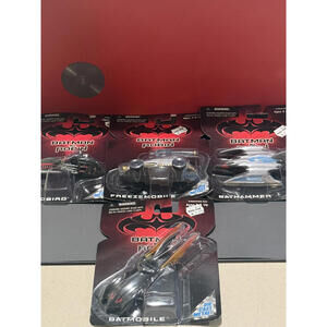 Batman & Robin 1997 Movie Die-Cast Metal Vehicles - Set of 4 - Kenner SEALED